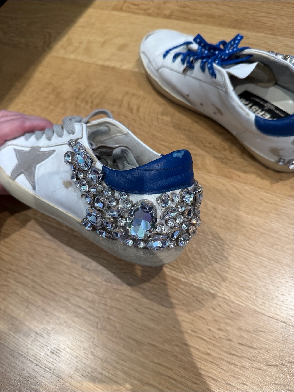Golden Goose Women's Super-Star with Swarovski stone decoration - Picture 7 of 11